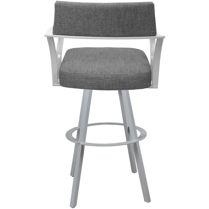Cahit Mojave, White, Mojave Gray, Extra Tall (34" Seat Height)