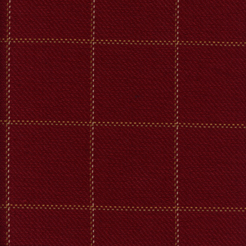 Frazier 100% Cotton Fabric, Burgundy