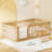 Wood Floor Bed Frame with Fence-289381606-289381604