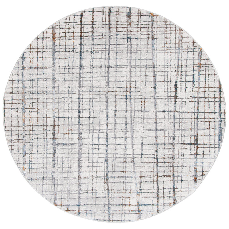 Sonoma Performance Geometric Rug, Round 6'7"