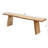 Kaster Solid Wood Bench Rustic Dinner Bench-148353895