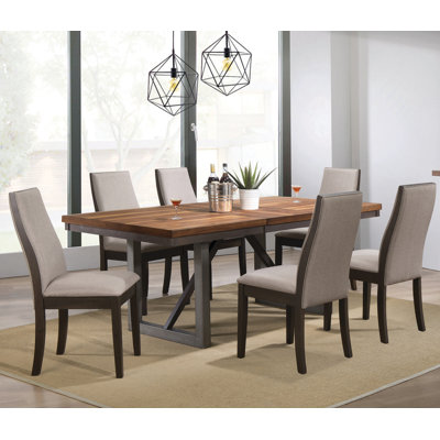 Steadman 6 - Person Extendable Sled Dining Set