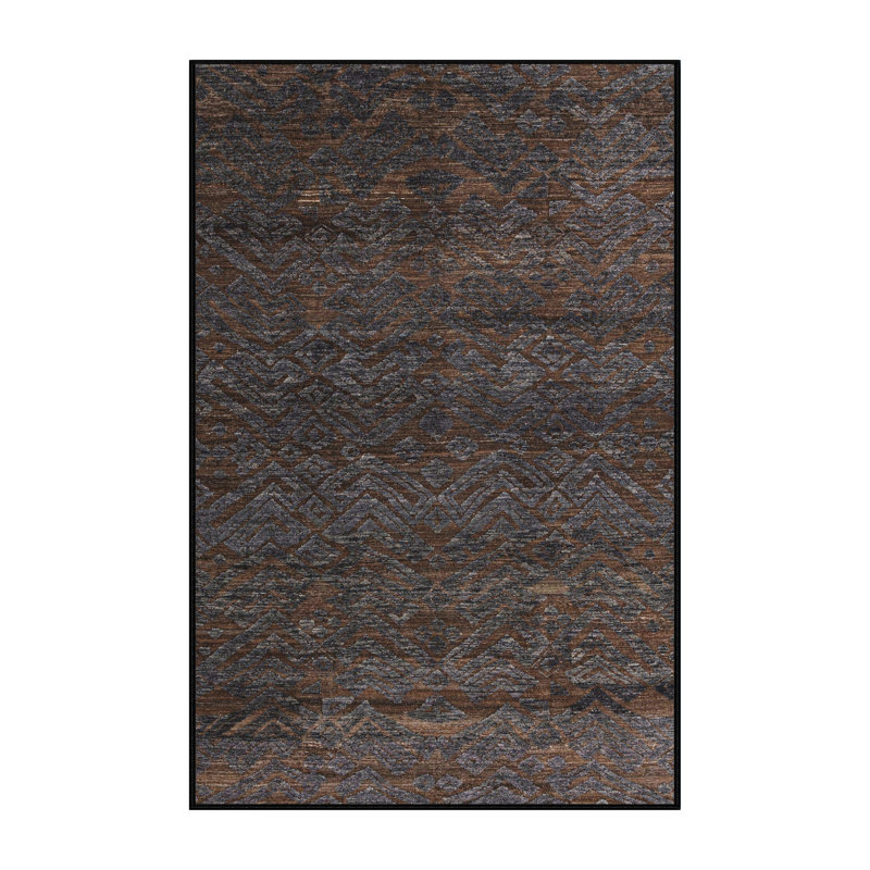 Abstract Indoor Rug, Rectangle 5' x 7'