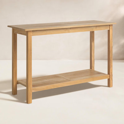 Knightly Rectangular Teak Outdoor Buffet & Console Table , 51'' in. W 18'' in. D
