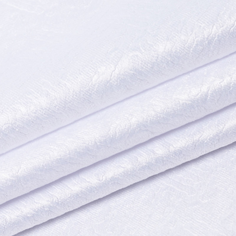 Paire de rideaux semi-transparents avec œillets Hotel, Blanc