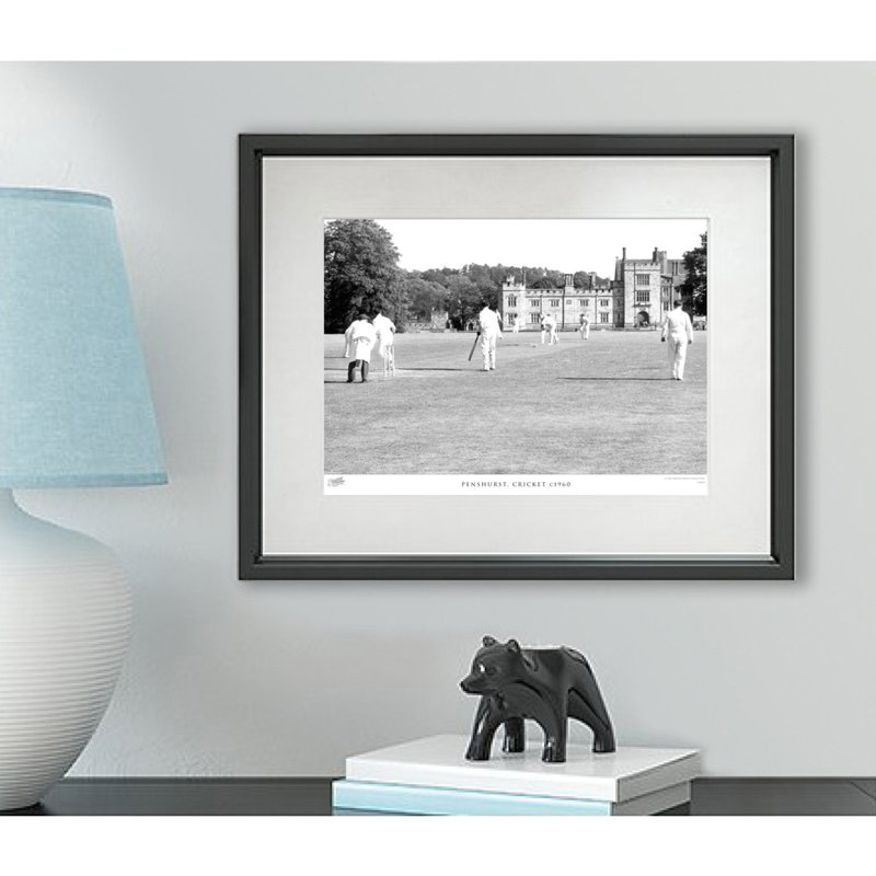 Penshurst, Cricket C1960 by Francis Frith - Single Picture Frame Print, 60cm H x 80cm W x 2.3cm D