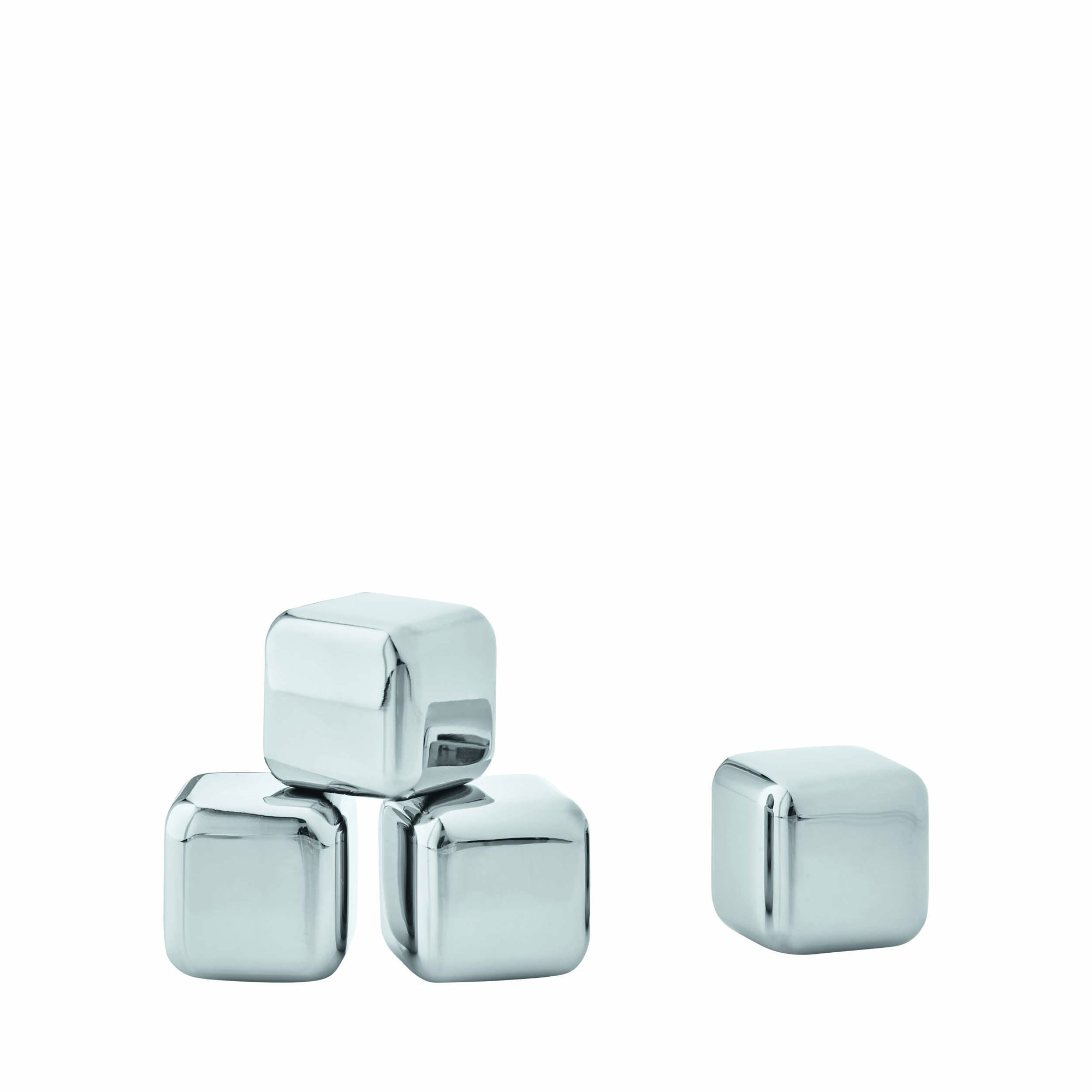 LOUNGE Ice Cube Chiller Set Stainless Steel