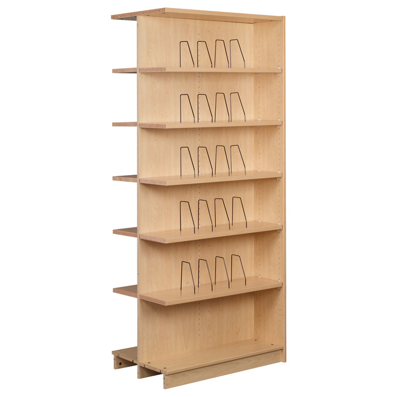 Bibliothèque standard Bibliothèque, Cerisier, (6 tablettes) H 84 po x l 35 po x P 23 po