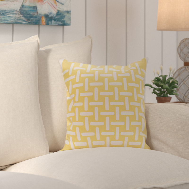  Housse de coussin d'extérieur et insert, H 20 po x l 20 po, Acier