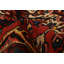 Tapis rouge rétro Kayseri 4 pi 6 po x 6 pi 6 po