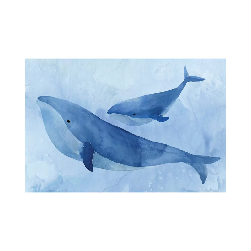 Blue Spirits II by Isabelle Z - Wrapped Canvas Gallery-Wrapped Canvas Giclée, 66.04 cm H x 45.72 cm W x 3.175 cm D