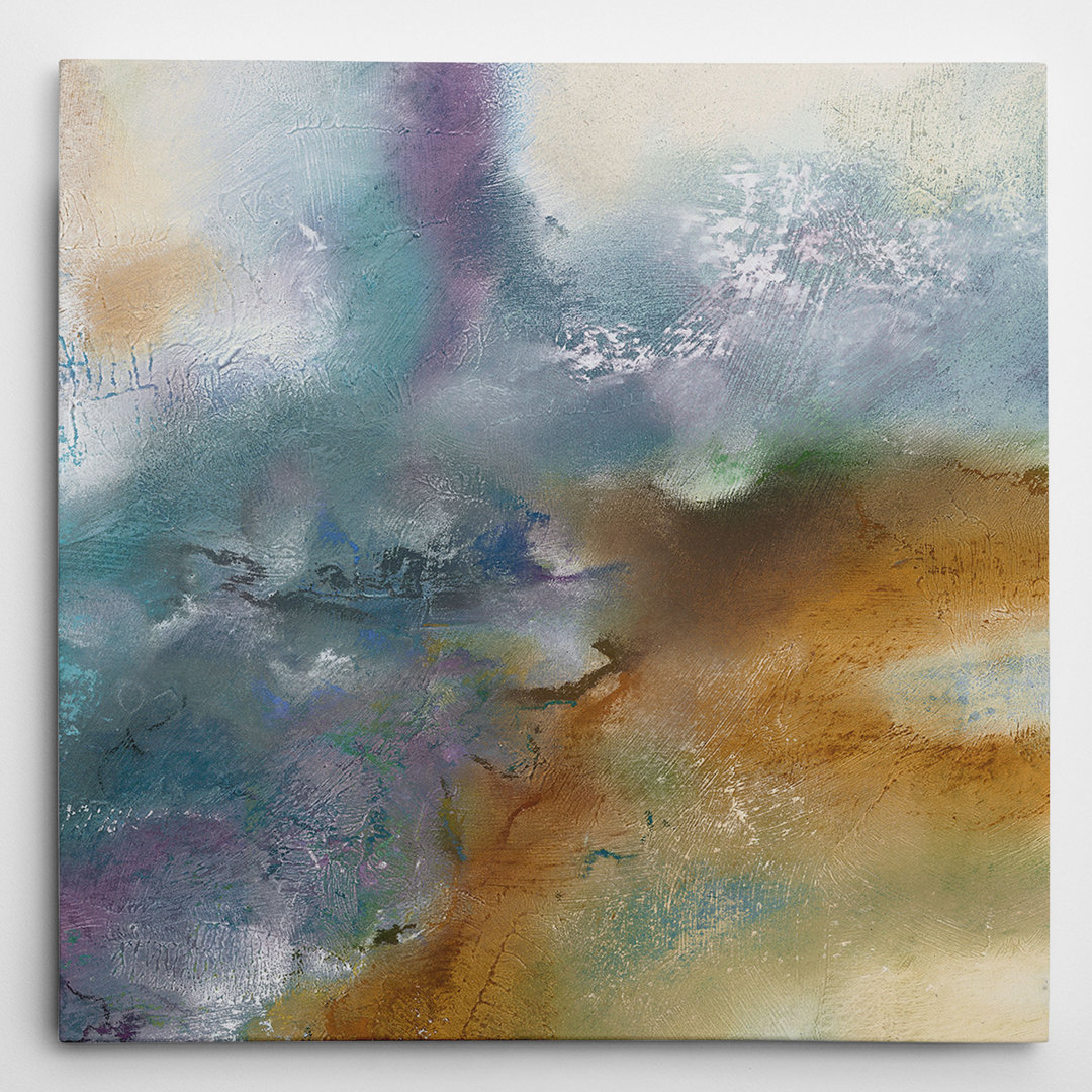 'Moonstone I' by Norm F.Olson Painting Print on Wrapped Canvas Wexford Home 