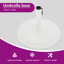 Base de parasol 19,8 livres pour fonte robuste de 1,4, 1,5 et 1,9 pouces-1078373958-1078373959-1078373982