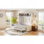 Grand lit escamotable mural avec canapé, blanc-1674425639