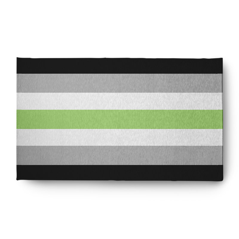 Chenille Striped Indoor Rug, Rectangle 3' x 5'