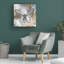 «Gold and Gray Textures Butterfly» sur toile par Jean Plout-707548163