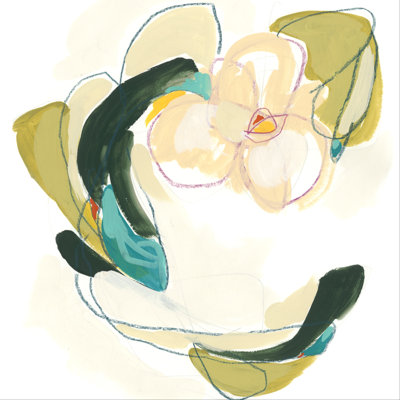 Orchidée abstraite I
