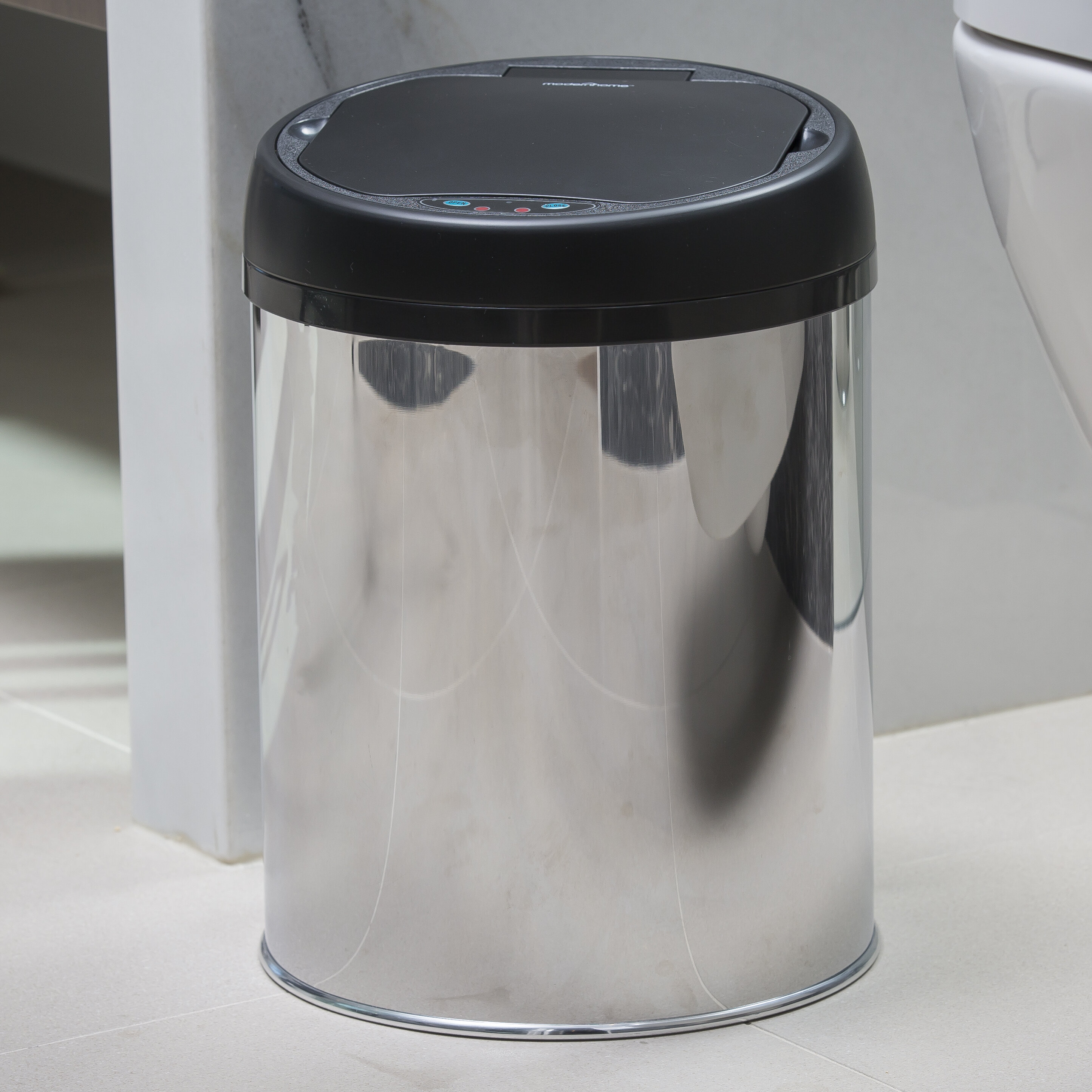 Simplehuman Modern Trash Can Has Auto-Opening Sensor and Holds
