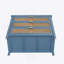 Commode d'appoint 3 tiroirs Natural Rattan