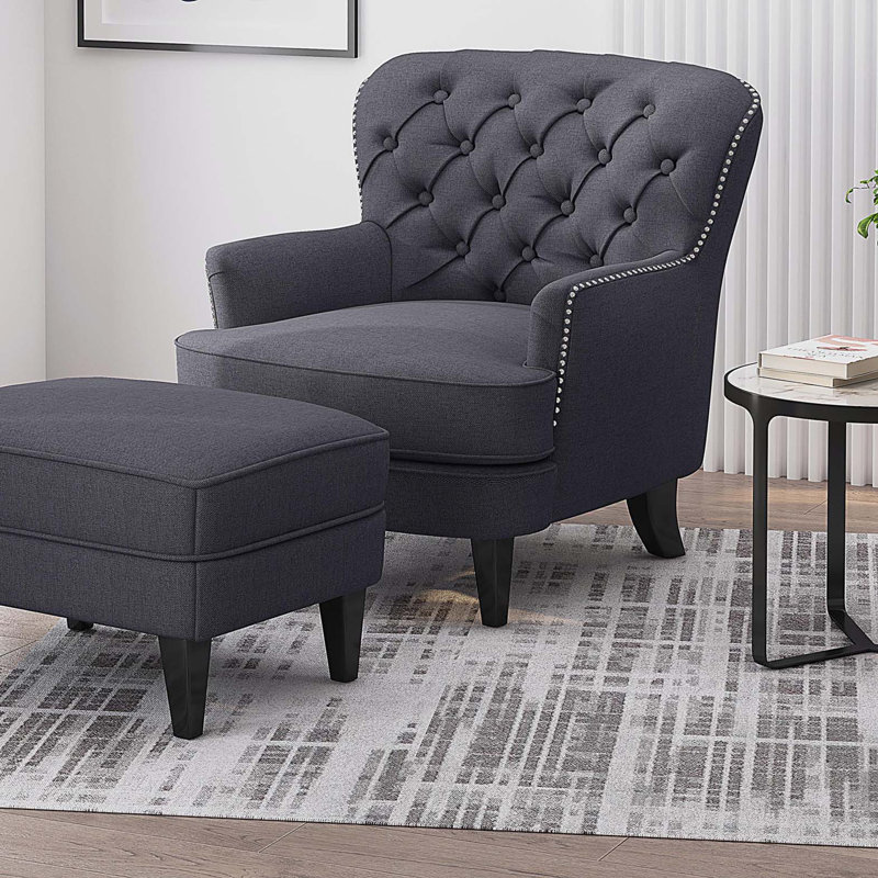 CLUB CHAIR+OTTOMAN