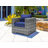 Sorrento 6 - Person Patio Conversation Set with Cushions-1973346764
