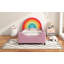 Lit de jour simple rembourré Rainbow