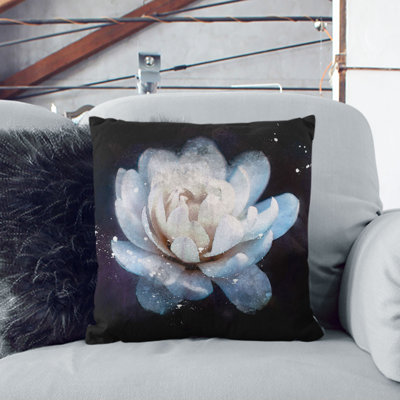Floral Square Throw Cushion