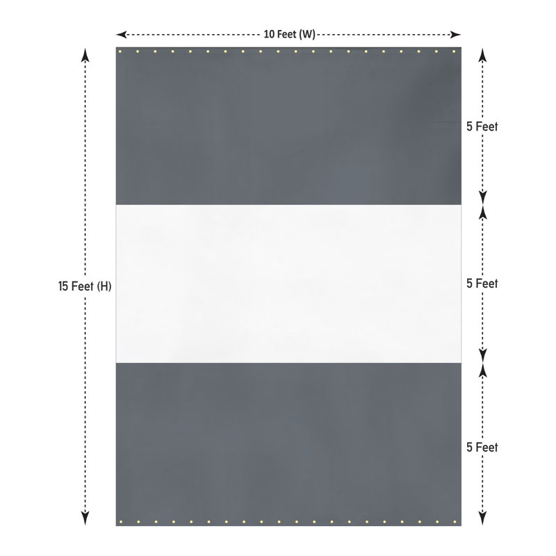 Blue Elephant Black, 457.2cm H x 304.8cm W, Grey