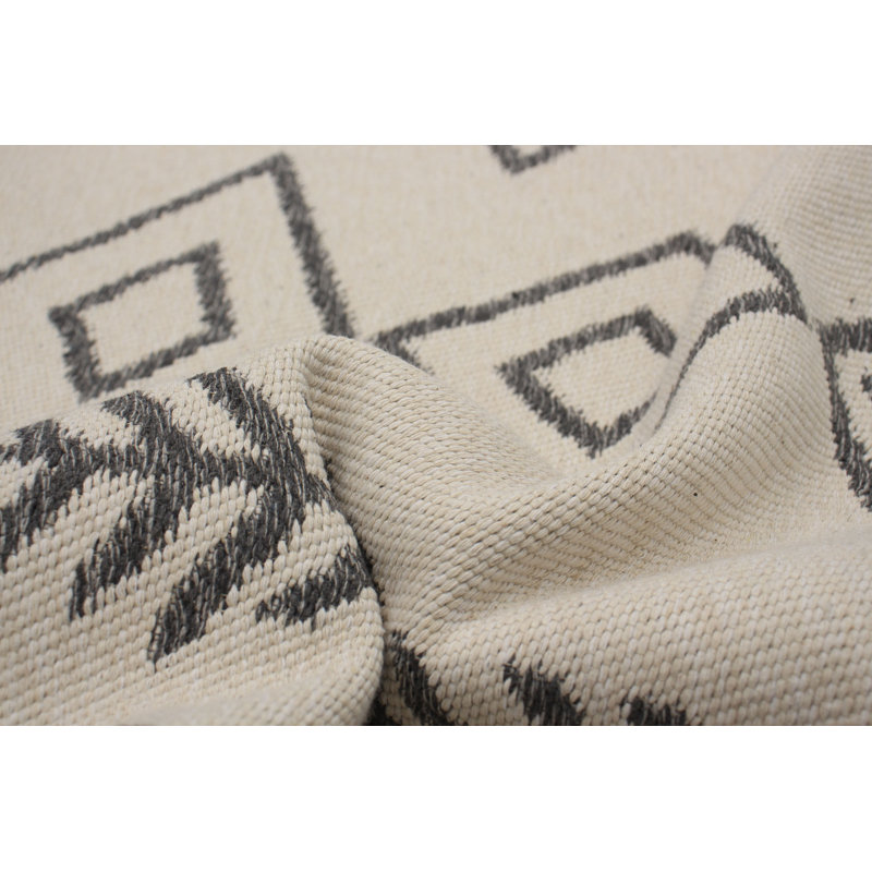 Tapis gris / ivoire Botsford Southwestern