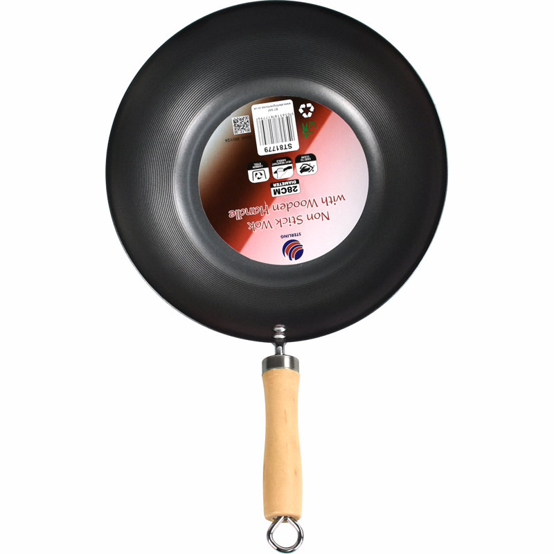 Borough Wharf Amarious Non-Stick Carbon Steel Wok