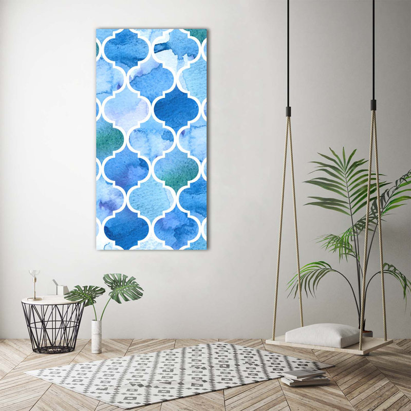 Moroccan Background - Wrapped Canvas Print