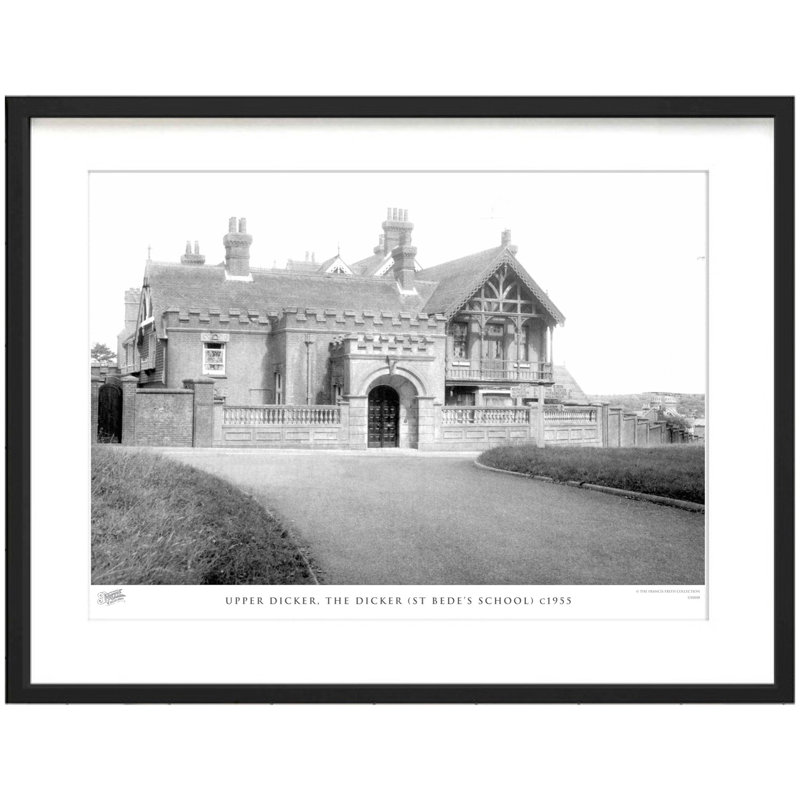 Upper Dicker, The Dicker (St Bedes School) C1955 by Francis Frith - Single Picture Frame Print, 45cm H x 60cm W x 2.3cm D