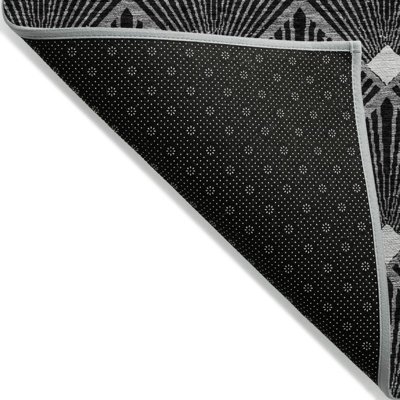 Tapis intérieur / extérieur ivoire lavable 3 pi x 5 pi
