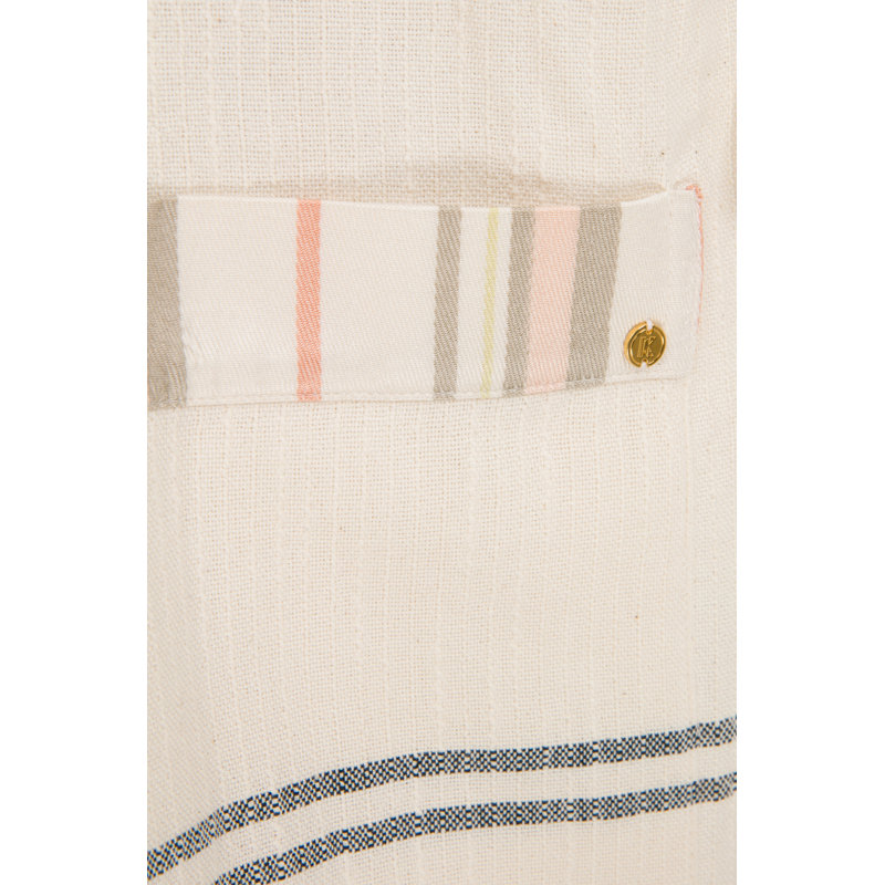 Peshtemal With Kutnu Trim Kimono