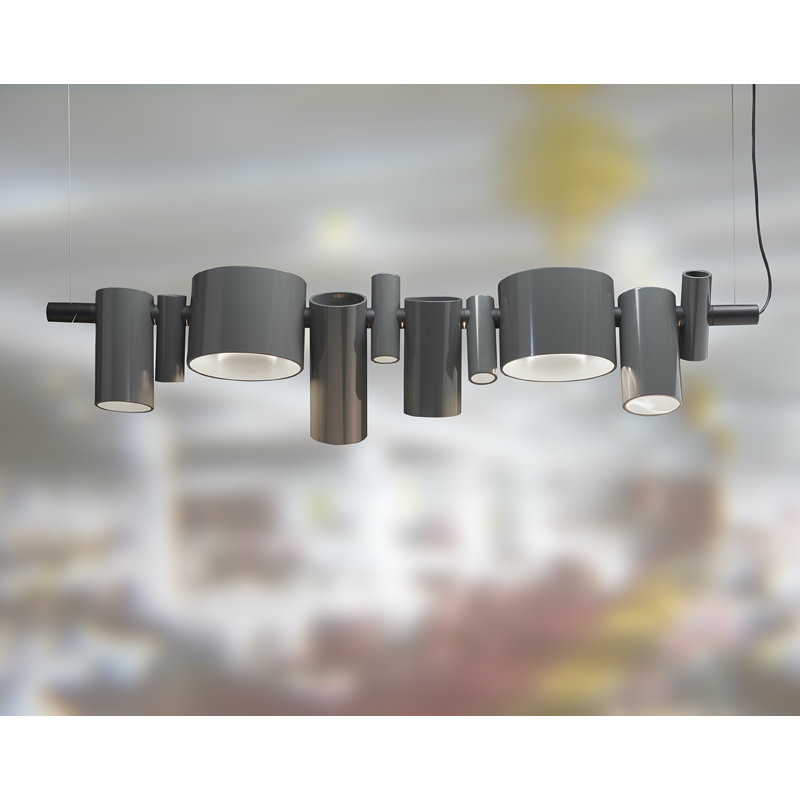 Dancing Queen 1 - Light LED Pendant, Gloss Gray