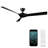 58" Torque 3 - Blade Outdoor/Indoor Smart Ceiling Fan with Remote Control Included, Works With Alexa and iOS or Android App-66343238