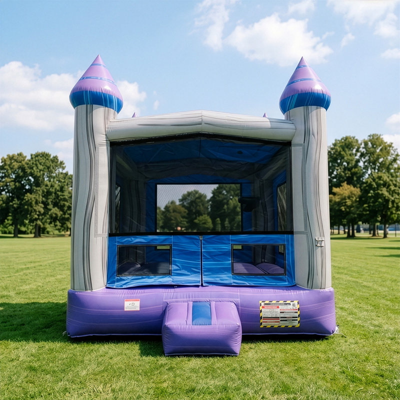 Château gonflable commercial 13 pi x 13 pi Xjump