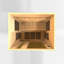 Sauna dynamique à 3 personnes à spectre complet à proximité de zéro EMF FAR IR Sauna