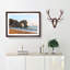 Durdle Door Cliffs at Sunset - Picture Frame Painting Print-56841746-56841754