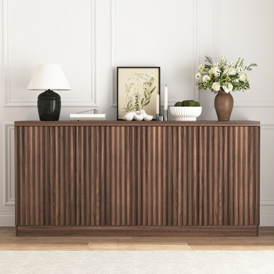 Buffet Cabinet with Storage, Sideboard Coffee Bar Credenza for Dining Room Living Room