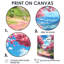 «Country Road», fleurs de cerisier roses - salon d'art mural campagne-1506819022-1506818614