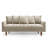 Marcelous 70" Velvet Square Arm Sofa-1808139716