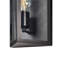 PACTOLUS Matte Black 41cm H Outdoor Armed Sconce