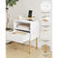Table de chevet avec station de charge, lit moderne Mid-Century