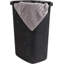 Panier à linge mince avec couvercle, paniers à vêtements de 60 L, conception en osier de qualité supérieure, plastique, paquet de 2-404517674
