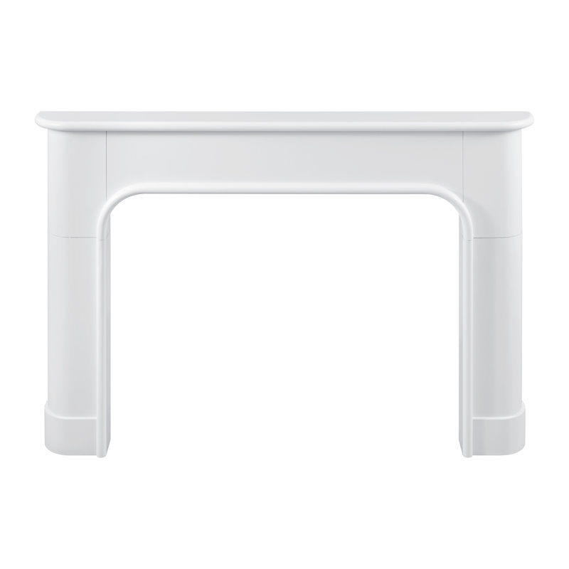 Willow Bend Wood Fireplace Mantel, 72", White Paint