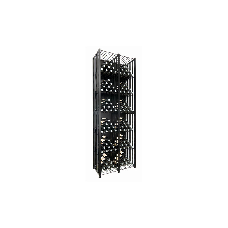 Support à vin de style casier de 288 bouteilles Honya, H 84,25 po x l 28,5 po x P 15 po