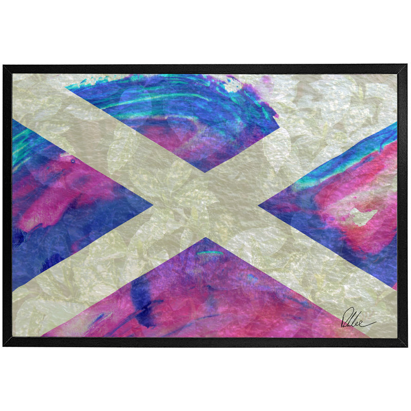 Single Picture Frame Print, Black, 51cm H x 76cm W x 4cm D