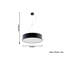 Brescia 3 - Light White Drum Pendant-50605837