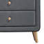 Commode rembourrée à 5 tiroirs
